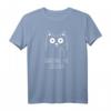 Lustiges Erkenne die Zeichen Katze T-Shirt für Katzenliebhaber mit Mittelfinger - Geschenkidee für Katzenfans, Katzenbesitzer und mehr