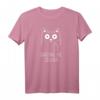 Lustiges Erkenne die Zeichen Katze T-Shirt für Katzenliebhaber mit Mittelfinger - Geschenkidee für Katzenfans, Katzenbesitzer und mehr