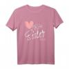 Big Sister 2023 - Herz T-Shirt zum Schwangerschaft verkünden & Überraschungsgeschenk für die große Schwester 2023