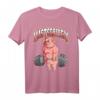 Mastschwein Fitness Gym Schwein Bodybuilding T-Shirt - Lustiges Geschenk für Bodybuilder und Fitnesstrainer für Weihnachten & Geburtstag