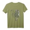 Wolf Porträt Blaue Augen - Tiermotiv T-Shirt für Tierliebhaber & Naturfreunde