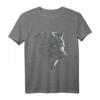 Wolf Porträt Blaue Augen - Tiermotiv T-Shirt für Tierliebhaber & Naturfreunde