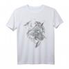 Wolf Porträt Blaue Augen - Tiermotiv T-Shirt für Tierliebhaber & Naturfreunde