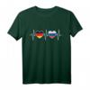 Deutschland Russland Flaggen T-Shirt für Doppelstaatsbürger - Zeige deine Verbundenheit bei Urlaub und Städtetrip