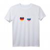 Deutschland Russland Flaggen T-Shirt für Doppelstaatsbürger - Zeige deine Verbundenheit bei Urlaub und Städtetrip