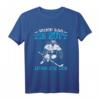 Eishockey Spruch T-Shirt 'Wenn das Eis ruft muss ich los' – Perfektes Geschenk für Eishockeyspieler, Fans & Torwarte zu Weihnachten & Geburtstag