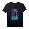 The Morrigan Tod Tarotkarte Gothic T-Shirt - Hexen, Heiden & Keltische Göttinnen Mode für Spirituelle & Tarot-Enthusiasten