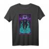 The Morrigan Tod Tarotkarte Gothic T-Shirt - Hexen, Heiden & Keltische Göttinnen Mode für Spirituelle & Tarot-Enthusiasten