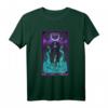 The Morrigan Tod Tarotkarte Gothic T-Shirt - Hexen, Heiden & Keltische Göttinnen Mode für Spirituelle & Tarot-Enthusiasten