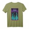 The Morrigan Tod Tarotkarte Gothic T-Shirt - Hexen, Heiden & Keltische Göttinnen Mode für Spirituelle & Tarot-Enthusiasten