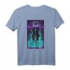 The Morrigan Tod Tarotkarte Gothic T-Shirt - Hexen, Heiden & Keltische Göttinnen Mode für Spirituelle & Tarot-Enthusiasten