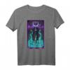 The Morrigan Tod Tarotkarte Gothic T-Shirt - Hexen, Heiden & Keltische Göttinnen Mode für Spirituelle & Tarot-Enthusiasten