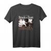 HapKitten Anime T-Shirt mit Englisch und Kanji Logo - Offiziell lizenziert Attack on Titan Saison 4 Fanartikel