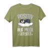 Pinguin Positiv Auf Müde Getestet T-Shirt – Lustiges Schlaf- und Morgenmuffel-Shirt als Geschenk für Pinguinliebhaber, Familie & Freunde