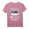 Pinguin Positiv Auf Müde Getestet T-Shirt – Lustiges Schlaf- und Morgenmuffel-Shirt als Geschenk für Pinguinliebhaber, Familie & Freunde