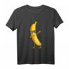 Dabbing gelbe Banane - Lustiges tanzendes Frucht T-Shirt für Sommer, Freizeit, Männer, Frauen und Kinder