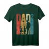 Papa Squared Vatertag T-Shirt – Zwei Mädchen, Zwei Töchter, Perfektes Geschenk für den besten Papa oder Ehemann