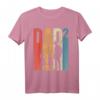 Papa Squared Vatertag T-Shirt – Zwei Mädchen, Zwei Töchter, Perfektes Geschenk für den besten Papa oder Ehemann