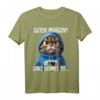 Guten Morgen - Ganz dünnes Eis Kaffee Spruch Lustiges T-Shirt für Morgenmuffel, Schichtarbeiter & Katzenliebhaber