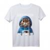 Guten Morgen - Ganz dünnes Eis Kaffee Spruch Lustiges T-Shirt für Morgenmuffel, Schichtarbeiter & Katzenliebhaber