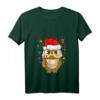 Lustiges Weihnachts-Eule T-Shirt mit V-Ausschnitt für Damen – Perfekt für Weihnachtsfeier, Markt & als Geschenk für Kinder, Partner & Familie
