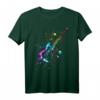 Gitarren T-Shirt für E-Gitarristen und Musikbands - Splash Motiv für Musiker & Audiophile, klassisch geschnitten