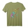 Gitarren T-Shirt für E-Gitarristen und Musikbands - Splash Motiv für Musiker & Audiophile, klassisch geschnitten