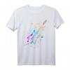 Gitarren T-Shirt für E-Gitarristen und Musikbands - Splash Motiv für Musiker & Audiophile, klassisch geschnitten