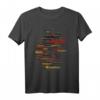 Deutschland Karte Umriss Städte T-Shirt mit Berlin, Hamburg, Köln & Flagge – Perfektes Geschenk für Deutsche & Reisebegeisterte