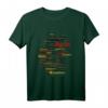 Deutschland Karte Umriss Städte T-Shirt mit Berlin, Hamburg, Köln & Flagge – Perfektes Geschenk für Deutsche & Reisebegeisterte