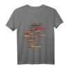Deutschland Karte Umriss Städte T-Shirt mit Berlin, Hamburg, Köln & Flagge – Perfektes Geschenk für Deutsche & Reisebegeisterte