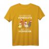 Ich bin die Verrückte mit den Hühnern T-Shirt – Lustiges Landwirtinnen Shirt für Hühnerliebhaberinnen und Bauernhof-Fans