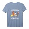 Ich bin die Verrückte mit den Hühnern T-Shirt – Lustiges Landwirtinnen Shirt für Hühnerliebhaberinnen und Bauernhof-Fans