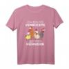 Ich bin die Verrückte mit den Hühnern T-Shirt – Lustiges Landwirtinnen Shirt für Hühnerliebhaberinnen und Bauernhof-Fans