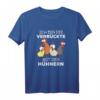 Ich bin die Verrückte mit den Hühnern T-Shirt – Lustiges Landwirtinnen Shirt für Hühnerliebhaberinnen und Bauernhof-Fans