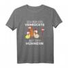 Ich bin die Verrückte mit den Hühnern T-Shirt – Lustiges Landwirtinnen Shirt für Hühnerliebhaberinnen und Bauernhof-Fans