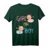 Gender Reveal Shirts Baby Blue Pink T-Shirt für Mädchen oder Jungen – Perfektes Geschenk für Babypartys, Schwangerschaftsankündigungen & Unterstützung für werdende Eltern