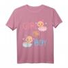 Gender Reveal Shirts Baby Blue Pink T-Shirt für Mädchen oder Jungen – Perfektes Geschenk für Babypartys, Schwangerschaftsankündigungen & Unterstützung für werdende Eltern