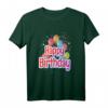 Geburtstags T-Shirt mit Luftballons und Konfetti - Perfektes Party-Outfit und Geschenk für die wichtigste Feier des Jahres