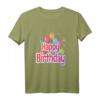 Geburtstags T-Shirt mit Luftballons und Konfetti - Perfektes Party-Outfit und Geschenk für die wichtigste Feier des Jahres