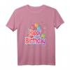 Geburtstags T-Shirt mit Luftballons und Konfetti - Perfektes Party-Outfit und Geschenk für die wichtigste Feier des Jahres