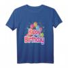 Geburtstags T-Shirt mit Luftballons und Konfetti - Perfektes Party-Outfit und Geschenk für die wichtigste Feier des Jahres