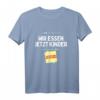 Komm wir essen Kinder Satzzeichen T-Shirt – Lustiges Design für Lehrer, Deutschliebhaber und Sprachwitz-Fans