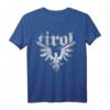 Tirol Adler Retro Wappen T-Shirt für Tirol-Fans, Bua & Madl - Coole Vintage Tirol Geschenkidee für Geburtstag, Weihnachten & Festivals