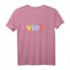 Kinder 4th Geburtstag Shirt für Jungen - Farbenfrohes Geburtstags T-Shirt für den 4. Geburtstag, Perfekt als Geschenk