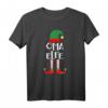 Oma Elfe Familienoutfit - Lustiges Partnerlook Weihnachten für Familien, Kinder & Großeltern als Alternative zu Ugly Christmas Sweatern