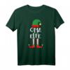 Oma Elfe Familienoutfit - Lustiges Partnerlook Weihnachten für Familien, Kinder & Großeltern als Alternative zu Ugly Christmas Sweatern