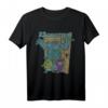 HapKitten Pixar Die Monster AG Mike Sully Boo Gruppe Poster T-Shirt – Offiziell lizenzierte Pixar Fanartikel für Geburtstagsfans