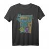 HapKitten Pixar Die Monster AG Mike Sully Boo Gruppe Poster T-Shirt – Offiziell lizenzierte Pixar Fanartikel für Geburtstagsfans