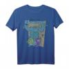 HapKitten Pixar Die Monster AG Mike Sully Boo Gruppe Poster T-Shirt – Offiziell lizenzierte Pixar Fanartikel für Geburtstagsfans